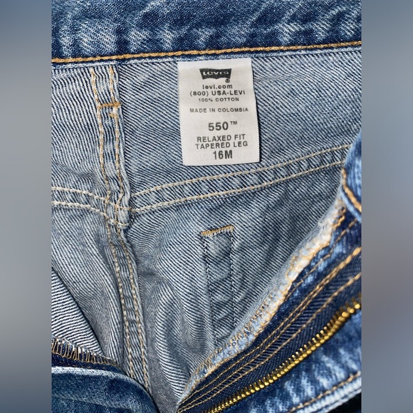 Levi’s Relaxed Fit Tapered Leg Size 16 - Picture 3 of 5